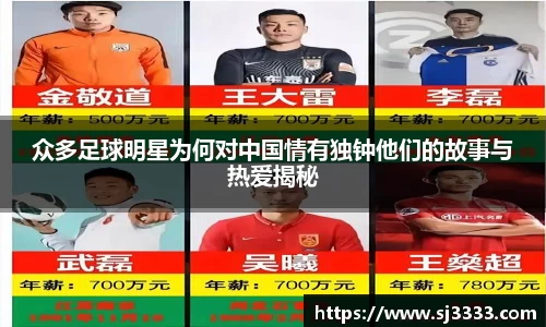 众多足球明星为何对中国情有独钟他们的故事与热爱揭秘